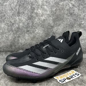 Adidas Adizero Electric + Football Cleats Mens Size 13 Black White IE3285